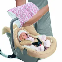Многофункциональная детская подушка BabyJem Waves Pink foto