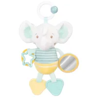 Мягкая игрушка с кольцом для прорезывания зубов KikkaBoo Elephant Time foto