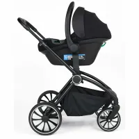 Коляска 3 в 1 BabyGo Harmony Gray, рама Black foto