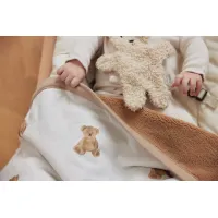 Paturica Jollein Jersey Teddy Bear, 100x150 cm foto