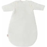 Круглый спальный мешок со съемными рукавами Jollein Rib Ivory, 70 см foto