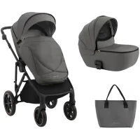 Carucior 2 in 1 KikkaBoo Thea Grey foto