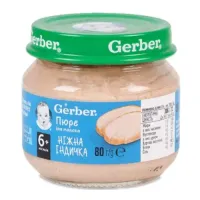 gerber Пюре из индейки 80 гр. (6 м +)