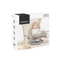 Scaun de masa tip booster KikkaBoo Pappo Beige foto