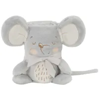 Paturica brodata 3D KikkaBoo Joyful Mice foto