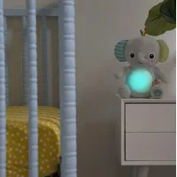 Jucarie interactiva Bright Starts Hug a Bye Baby Elephant foto
