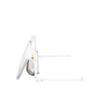 Protectie laterala pentru patut KikkaBoo I Am Safe Grey, 102 cm foto