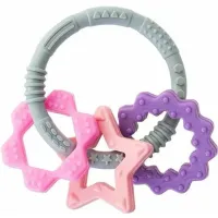 Силиконовый прорезыватель BabyJem Pink foto