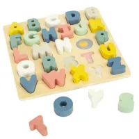 Puzzle din lemn educativ Premaman Alfabet foto