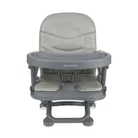 Scaun de masa tip booster KikkaBoo Pappo Grey foto