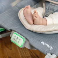 Balansoar cu functie de masaj Ingenuity Happy Belly Rock-to-Bounce Parker foto