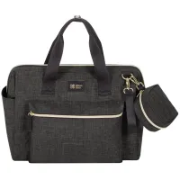 Сумка для мамы KikkaBoo Maxi Black foto