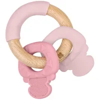Прорезыватель силиконовый KikkaBoo Keys Pink foto