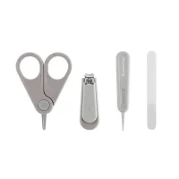 Set de manichiura KikkaBoo Beige, 4 piese foto