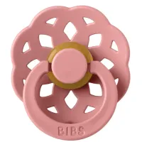 Пустышка круглая латексная BIBS Boheme Dusty Pink (0-6 мес.) foto