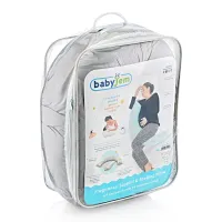 Perna pentru gravide si alaptare multifunctionala BabyJem Gri foto