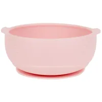 Силиконовая миска на присоске KikkaBoo Whale Pink foto
