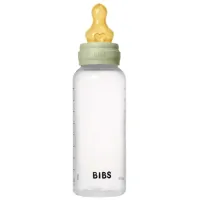 Biberon din plastic anticolici BIBS Sage cu tetina din latex 3+ luni, 270 ml foto