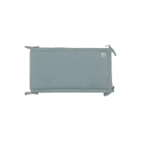 Aparator lateral pentru patut Jollein Cosy Knit Sea Green, 180x30 cm foto
