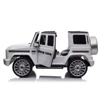 Masina electrica pentru copii KikkaBoo Mercedes Benz G500 White foto