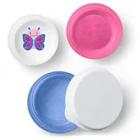 Set 3 boluri anti-alunecare Skip Hop Zoo Fluturas foto