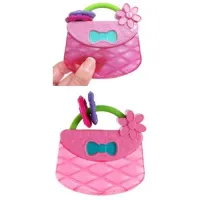 Прорезыватель для зубов Bright Starts Pretty In Pink Carry&Teethe Purse foto