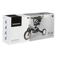 Tricicleta 5 in 1 KikkaBoo Flip Grey foto