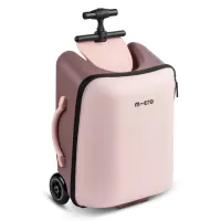 Troller Micro Ride On Luggage Eazy Allrounder Pink foto
