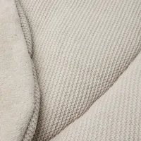 Covoras de joaca Jollein Basic Knit Nougat, 95 cm foto