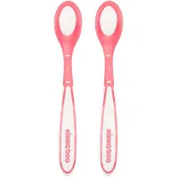 Термочувствительные ложки KikkaBoo Pink, 2 шт. foto