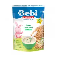 bebi premium Каша безмолочная гречневая с пребиотиками( 4 м+) 200 гр.