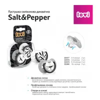 lovi 22/880 suzeta dinamica din silicon "salt and pepper" (18 m+) 2 buc.