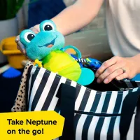 Jucarie interactiva de plus Baby Einstein Ocean Explorers Neptune foto