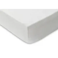 Простыня на резинке Jollein Jersey Ivory/Nougat, 120x60 см, 2 шт. foto
