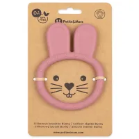 Силиконовая игрушка для прорезывания зубов Petite&Mars Bunny Dusty Rose foto