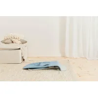 Balansoar BabyBjorn Bliss Woven Petal Quilt Blue foto