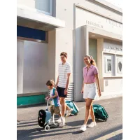 Troller Micro Ride On Luggage Eazy Weekender Forest Green foto