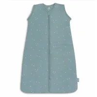 Sac de dormit cu maneci detasabile Jollein Twinkling Sea Green, 90 cm foto