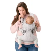 Анатомический рюкзак-кенгуру BabyBjorn One Air Anthracite, 3D Mesh foto
