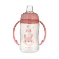 canpol 56/512 cana de învățare cu nasuc din silicon (6m+) 320 ml.