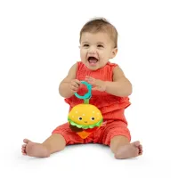 Jucarie de dentitie Bright Starts Say Cheeseburger foto