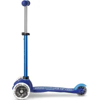 Trotineta Micro Mini Deluxe LED Blue foto
