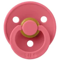 Пустышка круглая латексная BIBS Coral (6-18 мес.) foto
