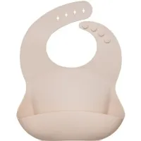 Мягкий силиконовый нагрудник Petite&Mars Sam Beige foto