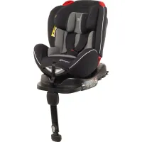Scaun auto rotativ BabyGo Fixleg 360 Black, 0-25 kg foto