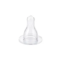 canpol 18/117 tetina rotund din silicon (12m+) 2 buc.