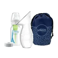 Set pompa de san manuala cu biberon+inel gingival Octopus Dr. Brown's foto