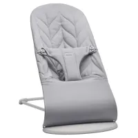 Balansoar BabyBjorn Bliss Light Grey, Bumbac foto