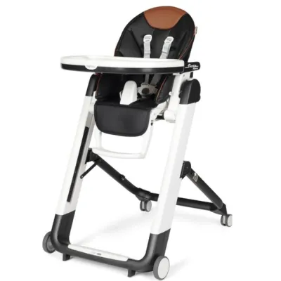 Scaun de masă pentru bebeluși Peg-Perego Siesta – Ebony, maro