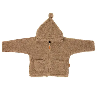 Hanorac Zaffiro 100% Lână Merino - Maro - 62/68